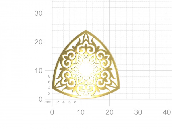 RNG020298-01 Сақина (Алтын 585)